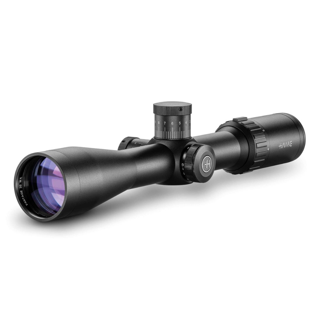 LUNETA HAWKE VANTAGE 4-12x42 reticulo compensação de queda